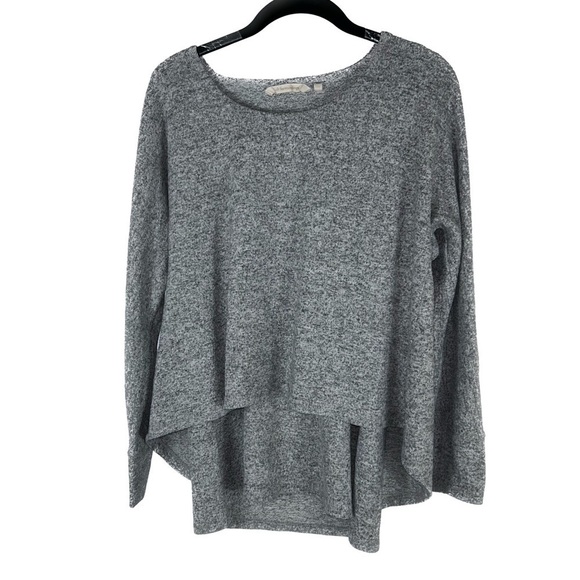 Soft Surrounding Tunic Hudson Top Long Sleeve Scoop neck Layered Pullover Top - Picture 1 of 12